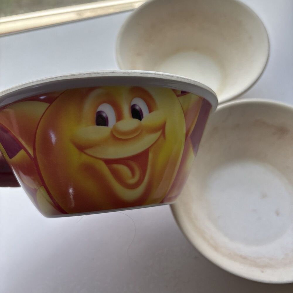 Lot 5 Vintage Kellogg's Corn Flakes Cereal Bowls 5 " Sports Scenes